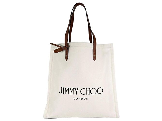 Sac cabas logo Jimmy Choo