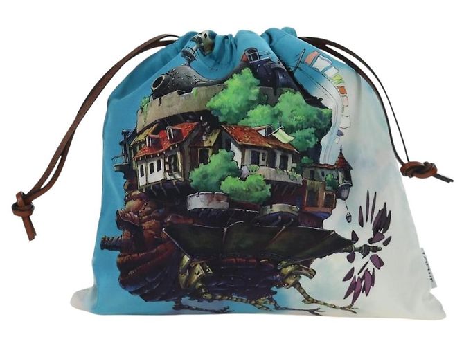 Loewe Paula Drawstring Printed Canvas Small