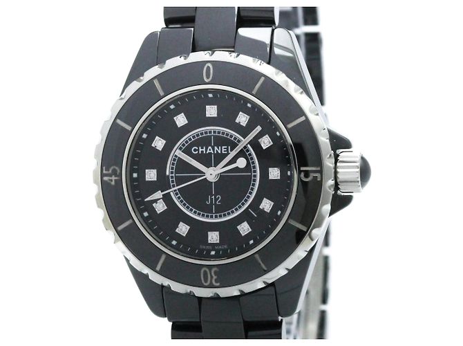 Orologio da donna Chanel J12 Diamond Ceramic Quartz H1625