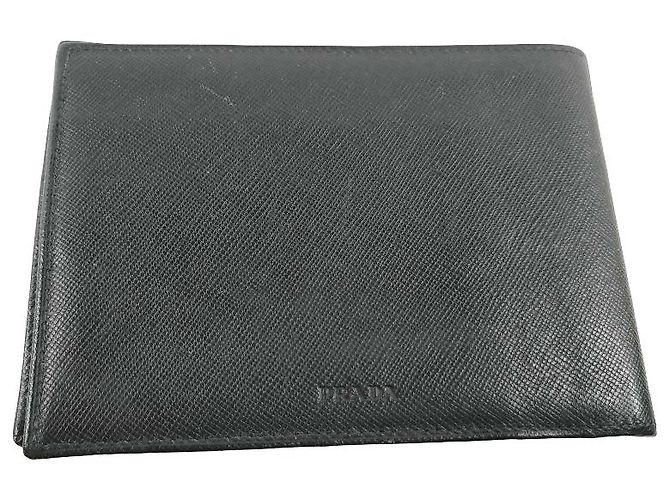 Prada Saffiano bifold Leather Small