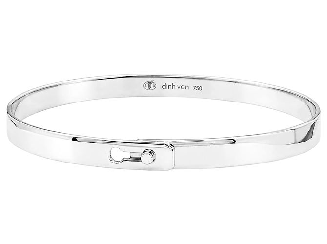 Dinh Van Armband, "Serrure", Weißgold.