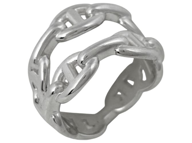 Hermès Hermes Chaine d'Ancre Enchainée Double Ring