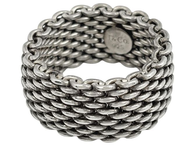 Autre Marque Anel Tiffany & Co. Somerset Mesh