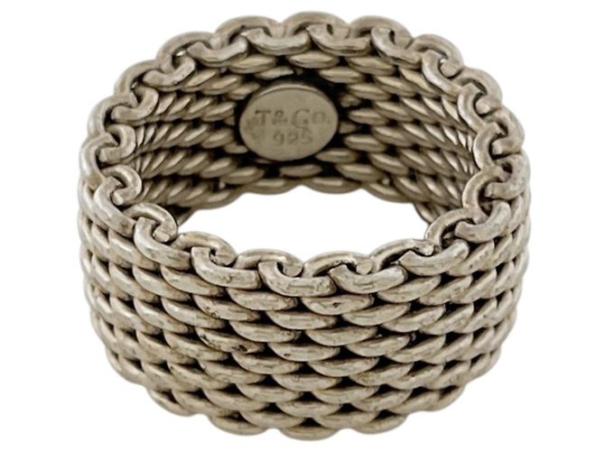 Autre Marque Tiffany & Co. Somerset Mesh Ring