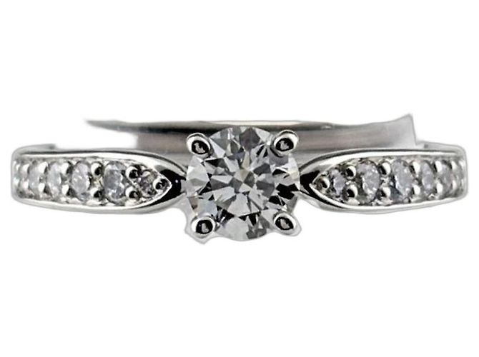 Autre Marque Tiffany & Co. Harmony Halbkreis-Ring aus Platin