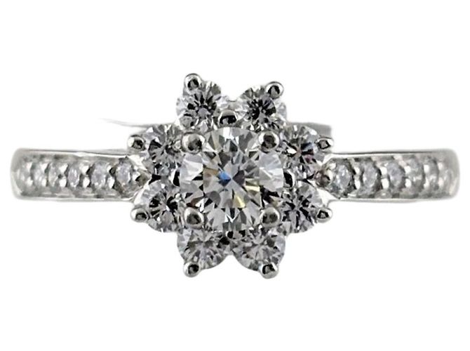 Autre Marque Tiffany & Co. Flora Ring aus Platin
