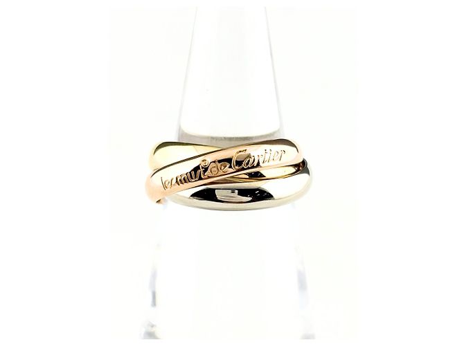 Cartier Trinity YG Yellow Gold Band Ring