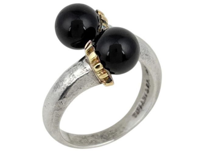 Autre Marque Anillo Tiffany & Co. de ónix negro
