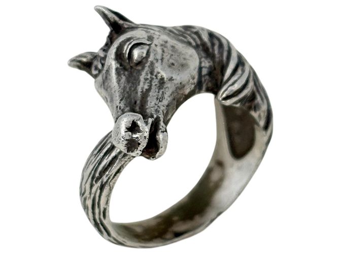 Ring Anel Cheval em prata Hermès