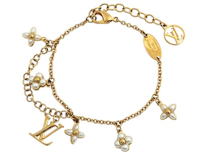 Pulseira com Pingente Louis Vuitton LV Floragram
