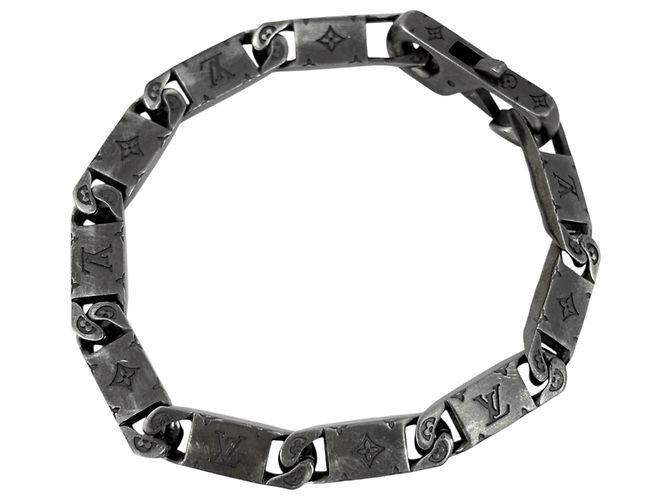 Pulseira com pingentes em prata Louis Vuitton