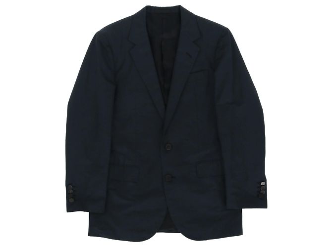 Autre Marque Blazer Lanvin in cotone blu