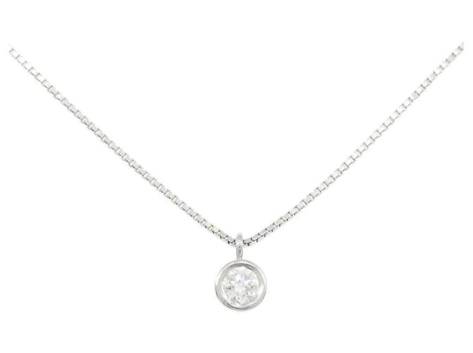 Autre Marque Collana in platino e diamanti