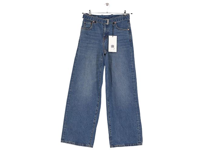 Vaqueros anchos Levi's x Sacai de algodón azul Talla 27