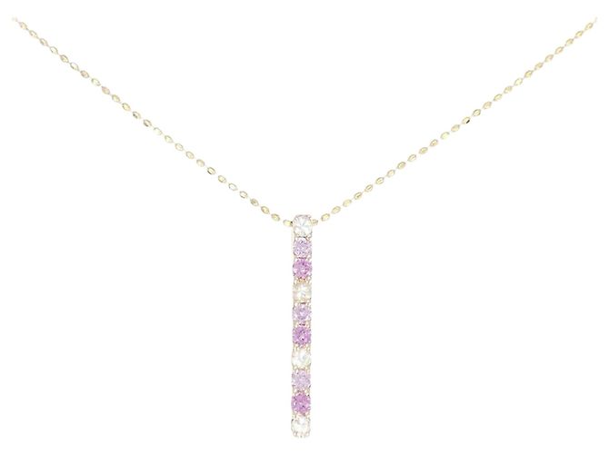 Autre Marque Collar de Zafiro Au750
