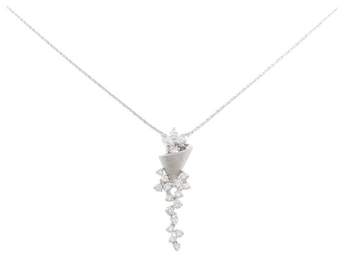 Autre Marque Collar de diamantes Au750