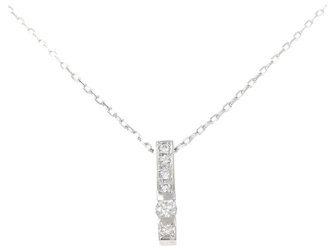 Autre Marque Collar de diamantes Pt900/Pt850