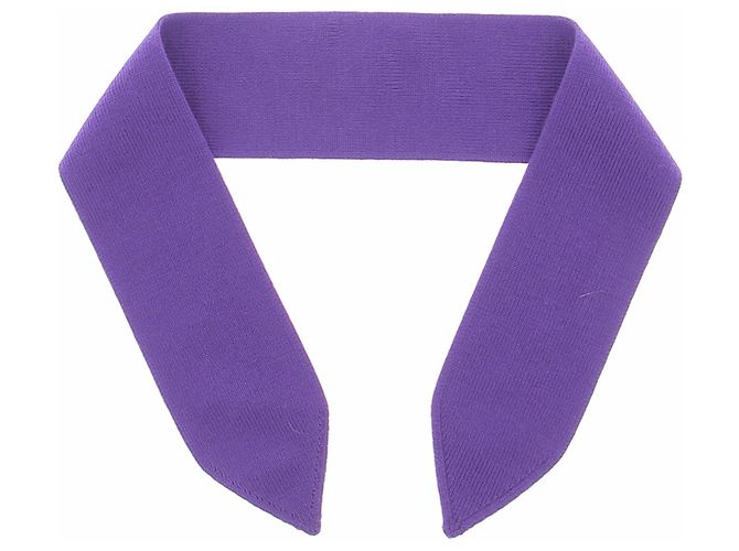 Cos Twilly de lã roxo