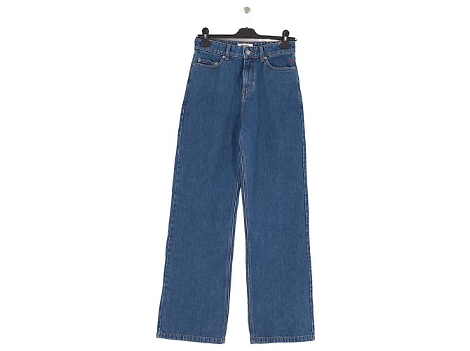 Vaqueros Balzac Paris de algodón azul corte holgado