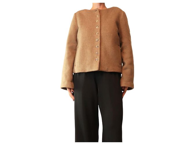 Reformation Brown Lucia wool jacket - size M