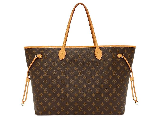 Louis Vuitton Sac cabas Monogram Neverfull GM 2007 marron