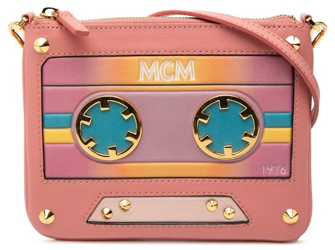 Borsa a tracolla MCM Cassette Studded