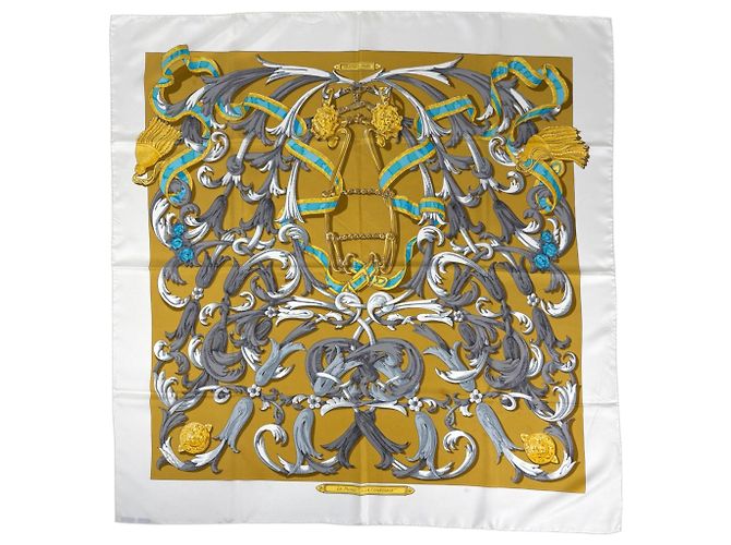 Hermès Hermes Carre 90 LE MORS A LA CONETABLE Seidentuch