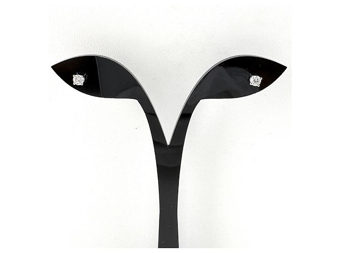 Autre Marque Tiffany & Co. Platin-Diamant-Stecker