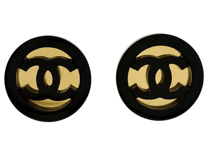 Brincos de pino Chanel Coco Mark