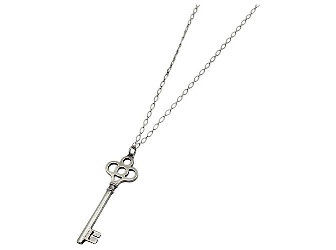 Autre Marque Tiffany & Co. Crown Key Anhänger Halskette
