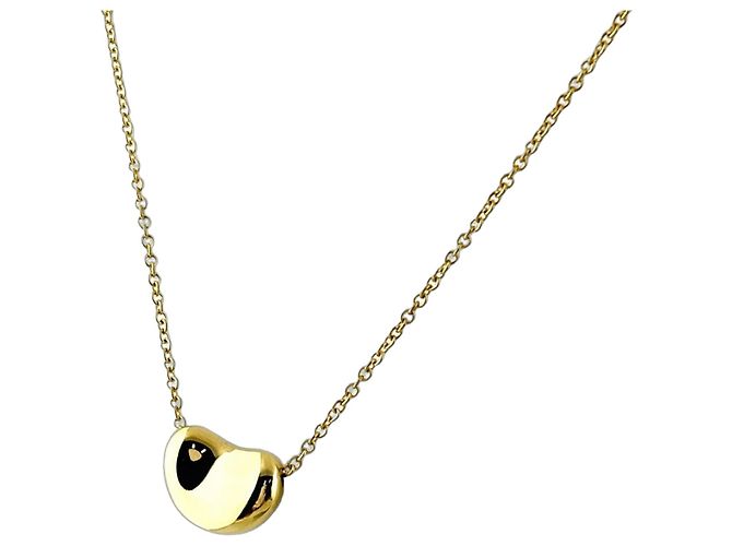 Autre Marque Collana con pendente Bean in oro giallo Tiffany & Co.