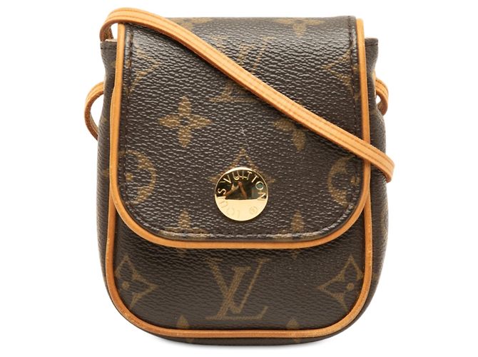 Louis Vuitton Brown Monogram Pochette Cancun