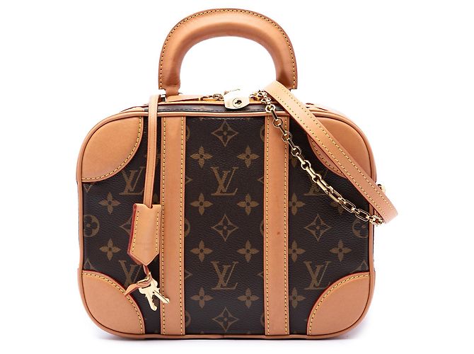 Louis Vuitton Brown Monogram Valisette PM