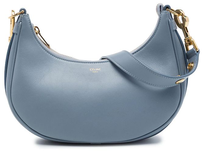 Céline Borsa a tracolla Ava Celine in pelle di vitello blu Medium