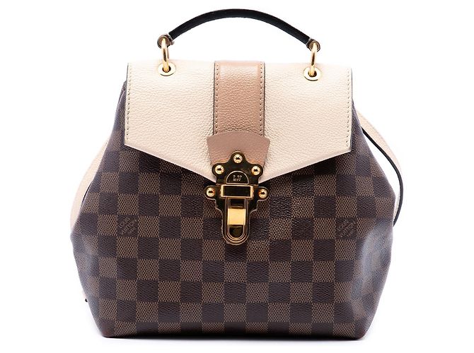 Louis Vuitton Brown Damier Ebene Clapton