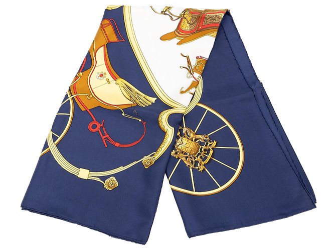 Foulard di seta Hermès Blue Springs 90