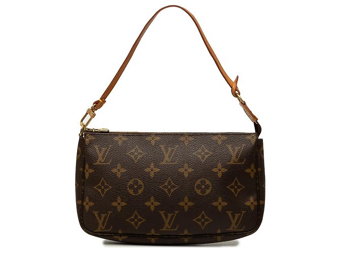 Louis Vuitton Brown Monogram Pochette Accessoires