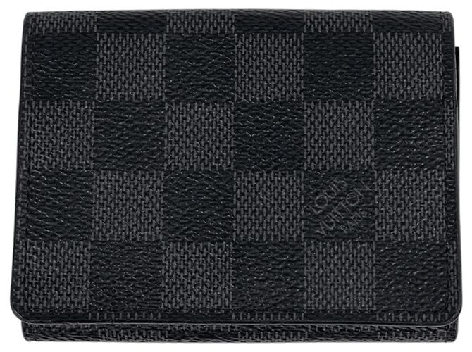 Portabiglietti Louis Vuitton Damier Graphite