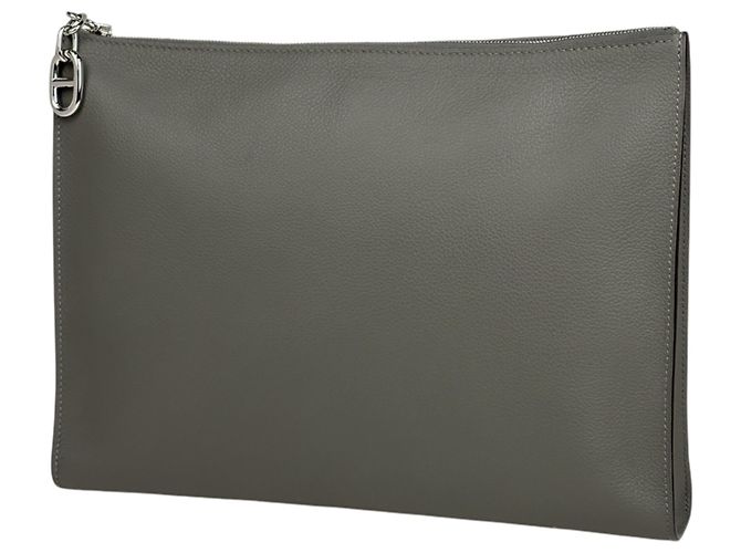 Hermès Sac pochette Hermes Zip Ango GM