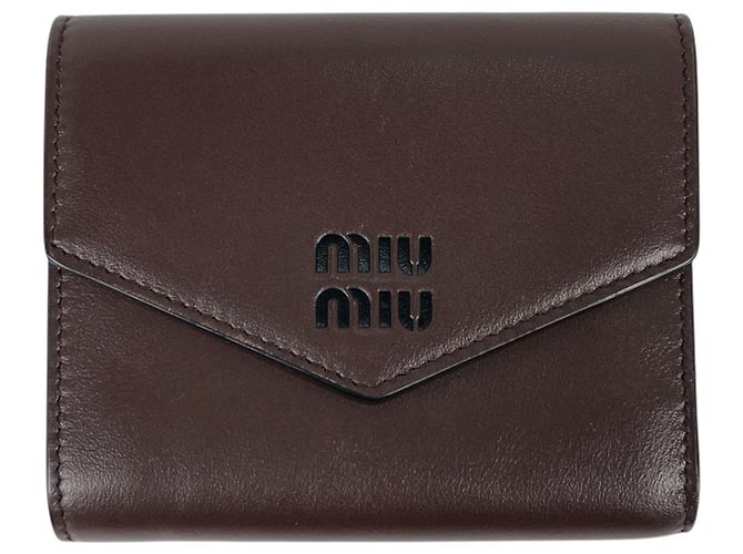 Cartera tri-fold Miu Miu