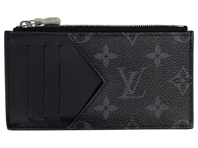 Porta-moedas Louis Vuitton Monogram Eclipse