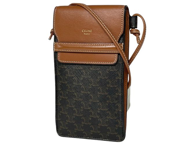 Céline Celine Brown Shoulder Bag