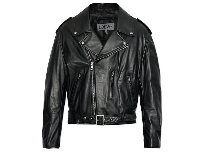 Loewe Leather insulated jacket