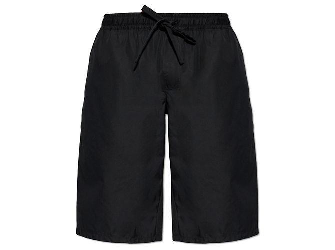 Pantaloncini in cotone neri Dolce & Gabbana