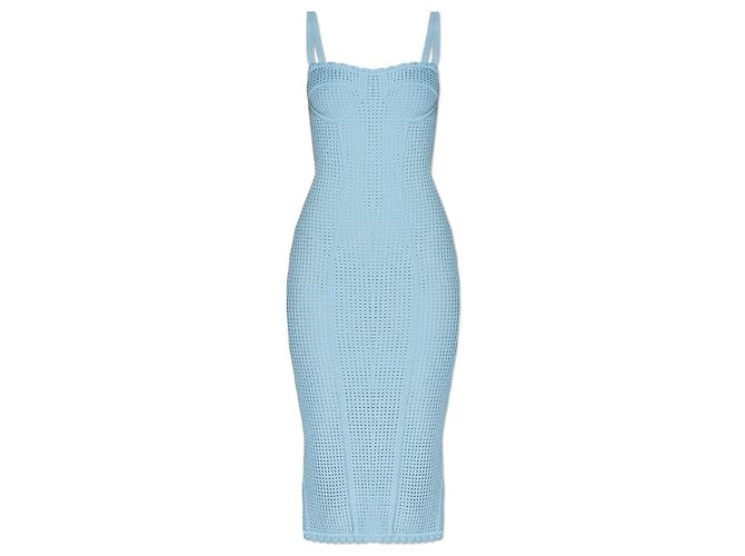Dolce & Gabbana Häkelkleid mit Trägern