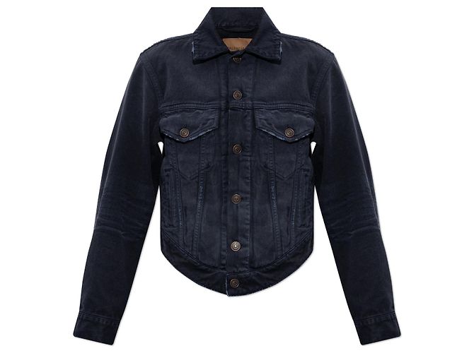 Balenciaga Giacca di jeans con tasche