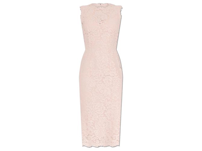 Dolce & Gabbana Vestido de encaje sin mangas