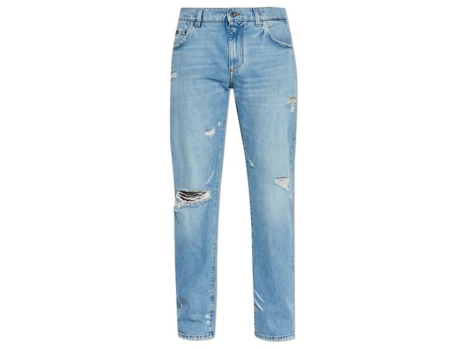 Dolce & Gabbana Classic Jeans Azzurro Cotone