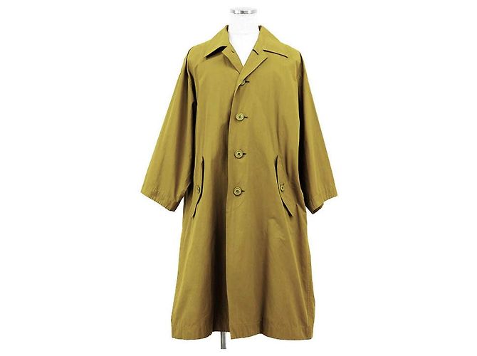 Issey Miyake WINDCOAT Abrigo de algodón y nailon