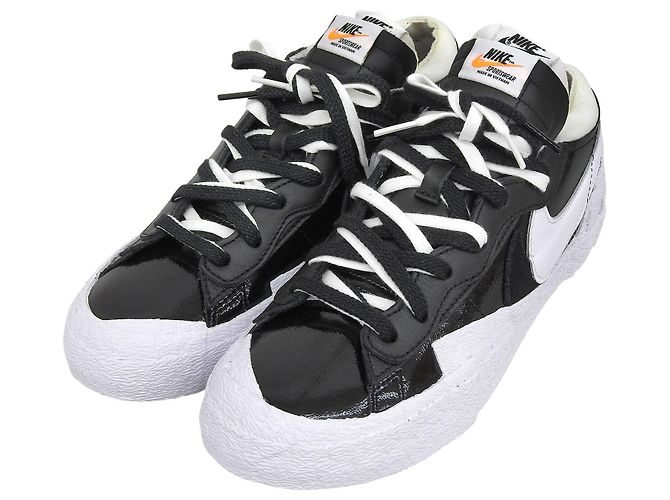 Baskets en cuir Sacai×NIKE BLAZER LOW